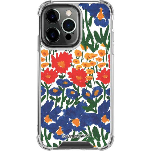 Bouffants and Broken Hearts Wild Garden 4 iPhone 16 Pro Clear Case